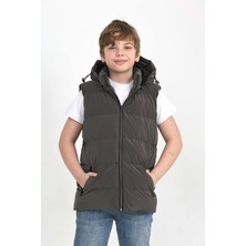 Napoli Jous Erkek Çocuk Yelek Kapüşonlu