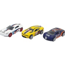 Azrlya 3'lü Araba Yarış Seti - Die Cast - DS045 (Lisinya)
