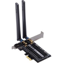 Fenvi FV-AXE3000S Wifi 6e Pcıe Masaüstü Ağ Kartı - Intel AX210, Bluetooth 5.3, Tri-Band Adaptör