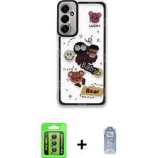 İlk El Grup Ieg™ Galaxy A15 4g Çekirdek Asil - Siyah Joko Magic 5d Cam + Gümüş Raze Metal Kamera Lens