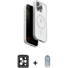 İlk El Grup Ieg™ iPhone 15 Pro Max Pusula Form Serisi - Siyah Joko Magic 5d Cam + Siyah Pvd Metal Kamera Lens