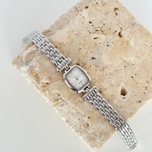 Vesce Atelier Cho Gümüş Saat Beyaz