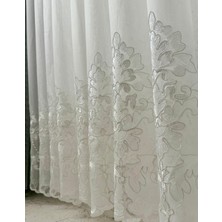 Vinaldi Yaprak Desen Tülperde 1/3 S I K  Pile