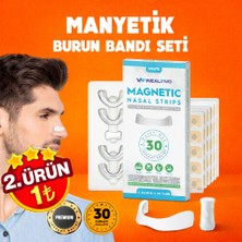 Burun Bandı Manyetik 30’lu Set – Wealtivo Premium Beyaz Burun Açıcı Bant | Horlama Karşıtı Destek, Nefes Açmaya Yardımcı, Spor & Uyku İçin