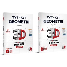 3D Yayınları Tyt-Ayt Geometri Vdd 1.ve2.kitap Set