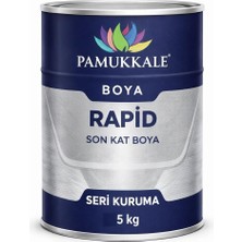 Pamukkale 1402 Rapid Endüstriyel Boya 60-70 Gloss 5 kg Krom Sarı Ral 1023