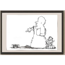 Karikatural Xiao Cheng Sen 29X21CM Orijinal Karikatür BOD04278