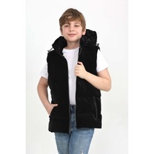 Napoli Jous Erkek Çocuk Yelek Kapüşonlu