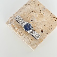 Vesce Atelier Suvis Gümüş Saat Lacivert