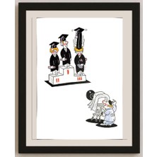 Karikatural Li Yi 29X21CM Orijinal Karikatür BOD03396