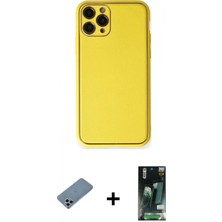 İlk El Grup Ieg™ iPhone 11 Pro Yadigar Klasik - Siyah 360 Mat Full Body Arka Koruyucu + Sierra Blue Shine Kamera Lens Koruma Cam