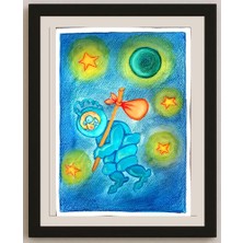 Karikatural Ramin Rezaie 29X21 Orijinal Karikatür BOD03946