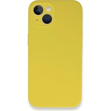 Mey Ithalat  iPhone 13 Mini Kılıf Lansman Legant Silikon - Sarı