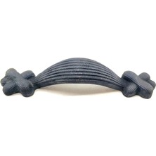 Sylar Antika Tarz Dekoratif Pirinç Örgü Mobilya Kulbu - 22X120 Mm, Oksit