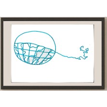 Karikatural Feng Huo 29X21CM Orijinal Karikatür BOD03237