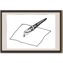 Karikatural Xiao Cheng Sen 29X21CM Orijinal Karikatür BOD04224