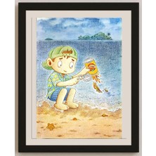 Karikatural Benjasit Tumying 43X30CM Orijinal Karikatür BOD04522