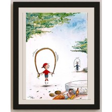 Karikatural Manoj Chopra 29X21CM Orijinal Karikatür BOD03643