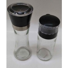 Abnturk Tuzluk ve Baharat Değirmeni Elmas Bıçaklı Cam