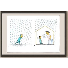 Karikatural Jia Rui Jun 29X21CM Orijinal Karikatür BOD03833