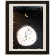 Karikatural Jia Rui Jun 29X21CM Orijinal Karikatür BOD03952