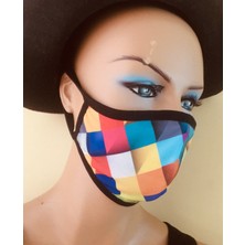 Practika Desenli Maske