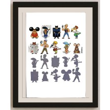 Karikatural Michel Kichka 43X30CM Orijinal Karikatür BOD04551