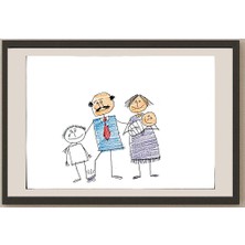 Karikatural Mohammad Saleh Razm Hosseini 29X21CM Orijinal Karikatür BOD03731