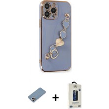 İlk El Grup Ieg™ iPhone 13 Pro Max Nova Işık Prime - Siyah Bilvis Hayalet Cam Ekran Koruyucu + Gökkuşağı Shine Kamera Lens Koruma Cam