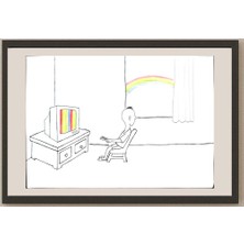 Karikatural Jia Rui Jun 29X21CM Orijinal Karikatür BOD03860