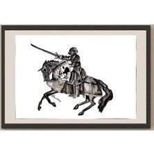 Karikatural Ali Aghaeyi 43X30CM Orijinal Karikatür BOD04154