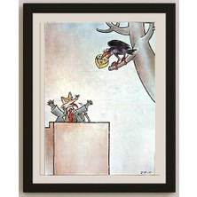 Karikatural Dachuan Xia 29X21CM Orijinal Karikatür BOD04328