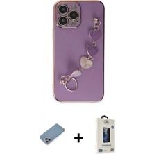 İlk El Grup Ieg™ iPhone 13 Pro Max Nova Işık Prime - Siyah Bilvis Hayalet Cam Ekran Koruyucu + Gökkuşağı Shine Kamera Lens Koruma Cam