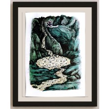 Karikatural Feng Hui Cang 25X18CM Orijinal Karikatür BOD03308