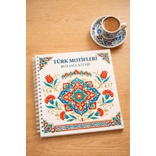 Z&R Craft Geleneksel Türk Desenleri Boyama Kitabı | Mandala, Osmanlı Motifleri, Rahatlatıcı Sanat (21X21)