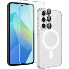 Teleplus Samsung Galaxy S26 Plus Kılıf Manyetik Araç Tutuculu Kılıf Ekran ve Lens Koruyucu