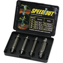 Krm 4 Pcs Speed Out Hasarlı Vida Çıkarıcı Pls Kutulu (5047) Krm
