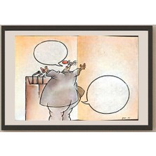 Karikatural Dachuan Xia 29X21CM Orijinal Karikatür BOD04130