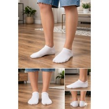 Heren Bambu Pamuk Mix 6'lı Dikişsiz Kadın Patik (60% Bambu 40% Pamuk Mix)