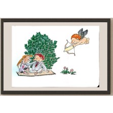 Karikatural Ma Heng Chao 27X20CM Orijinal Karikatür BOD04144