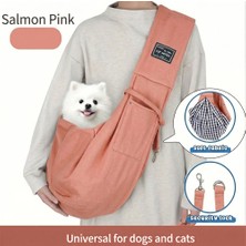 Lady Fify Kedi ve Köpek Için Crossbody (Pet Sling) Taşıma / Seyahat (Ana Kucağı) Çantası