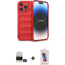 İlk El Grup Ieg™ iPhone 14 Pro Max Atlas Koleksiyonu - Siyah Joko 5d Cam + Gümüş Bilvis Titan Kamera Lens