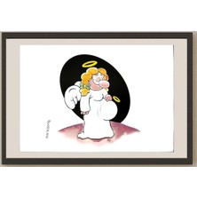 Karikatural Ali Miraee 29X21CM Orijinal Karikatür BOD04595