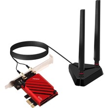 Fenvi FV-BE8800PRO Wifi 7 Pcıe Masaüstü Ağ Kartı - Intel BE200, Bluetooth 5.4, Tri-Band Adaptör