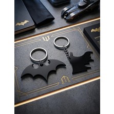 Marchen Collection Batman Premium Batarang ve Siluet Anahtarlık 2 Parça Koleksiyon Seti