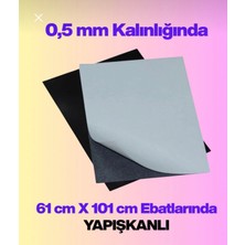 AY MAGNET Tabela Levha Mıknatıs 0,5mm Yapışkanlı Foto Magnet - 60CM x 100CM