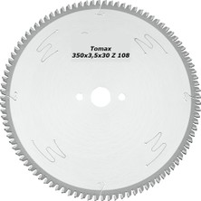 Tomax Alüminyum Daire Testere 350X3,5X30 Z 108