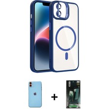 İlk El Grup Ieg™ iPhone 11 Yadigar Asil Koleksiyonu - Siyah 360 Mat Full Body Arka Koruyucu + Turuncu Neon Fosforlu Kamera Lens