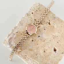 Vesce Atelier Alise Gold Saat Pembe