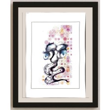Karikatural Sepideh Sharifi 43X30CM Orijinal Karikatür BOD05317
